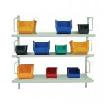 Wall Mounted Shelving Kit Withoutbookends - H X W X D Mm: 1220 X 1000 X 370 410891