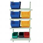 Wall Mounted Shelving Kit Withoutbookends - H X W X D Mm: 1600 X 500 X 470 410895