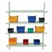 Wall Mounted Shelving Kit Withoutbookends - H X W X D Mm: 2400 X 1000 X 470 410910