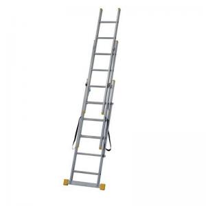 3-Section Combination Ladder - 18 Tread 1.85M, En-131 Professional