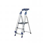 Platform Step Ladder,3 Treads, En-131 Professional 410925