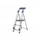 Platform Step Ladder,3 Treads, En-131 Professional 410925