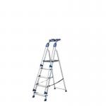 Platform Step Ladder,5 Treads, En-131 Professional 410927