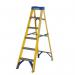 Fibreglass Swingback Step Ladder,6 Tread, En-131 Professional 410932
