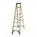 Fibreglass Swingback Step Ladder,8 Tread, En-131 Professional 410933