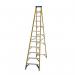 Fibreglass Swingback Step Ladder,12 Tread, En-131 Professional 410935