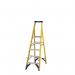 Fibreglass Platform Step Ladder,5 Tread, En-131 Professional 410937