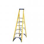 Fibreglass Platform Step Ladder,6 Tread, En-131 Professional 410938
