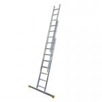 3 Section Alu Extension Ladder - 8 Tread 2.97 M, En-131 Professional 410951