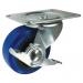 Castor, Rubber Tyred 65 Mmdia. Swivel Plate Fixing - Braked 411326