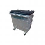 Galvanised 4 wheel bins 411327