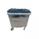 Galvanised 4 wheel bins 411330