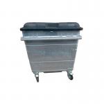 Galvanised 4 wheel bins 411331