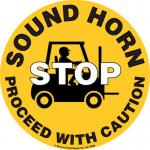 Floor Marker 430 Mmdia. Stop - Sound Horn 411407