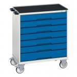 Verso Drawer Cabinet H X Wx D 965 X 800 X 550 Mm, with 7 Drawers 411481