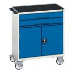 Verso Drawer Cabinet H X W X D 965 X 800 X 550 Mm, with 2 Drawers & Cupboard 411482