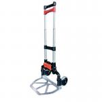 Compact folding sack truck with container clip 411495