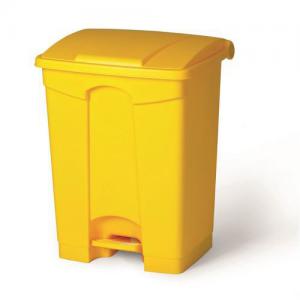 Image of 87L Waste Bin With Pedal Yellow