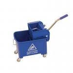 20L Mobile mop bucket with wringer 411562