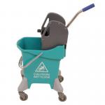 31L Deluxe mobile mop bucket with ringer 411565