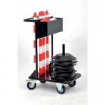 Plastic post and chain trolley kits 411696