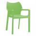 Polypropylene stacking arm chairs 411751