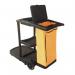 Multi purpose cleaning trolley with bag 411974