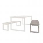 Welded table and bench set 411981