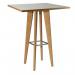 Oak poseur table 412008