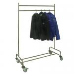 Stainless Steel Cloakroom Trolley And Ra