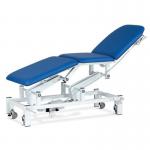 Couch - Variable Height - Three Section- Electric - Handswitch - Vinyl - Bristol Blue 412161