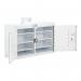 Cabinet - Drug - 1000 X 300 X 900 mm -dbl Dr - Light - 8 X 255 Full Shelves - Nomad Capacity 80 412171