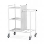 Bed changing linen trolley 412197