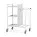 Bed changing linen trolley 412197