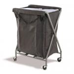Folding Linen Trolley With 1 X 200L Bag 