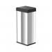 Swivel top litter bin Stainless steel 412213