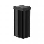 Swivel top litter bin Black 412215