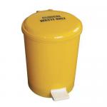 Clinical waste pedal bin with liner 412237