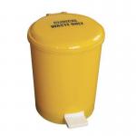 Clinical waste pedal bin with liner 412237