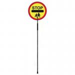 Stop Childrencrossing Lollipop Sign 412266