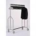 Heavy Duty Garmentrail Cw 20 Black Coat Hangers 412374