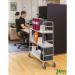 Konga mobile shelf trolleys, 3 tier 412454