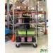 Konga heavy duty shelf trolley 412537