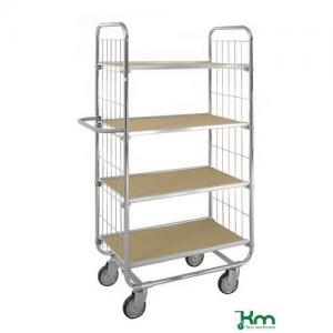 Image of Esd Shelf Trolley, 4 Shelves, 815 X 470