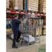 Konga medium duty shelf trolley system - removable shelf, 1285mm length 412578