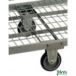 Konga medium duty shelf trolley system - 125mm middle castors 412585