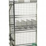 Konga medium duty shelf trolley system - back panel (set of 3) 412587