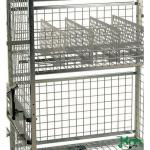 Konga medium duty shelf trolley system - back panel (set of 2) 412588