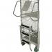 Konga heavy duty shelf trolley - ladder with 2 handles 412590