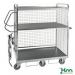 Konga heavy duty shelf trolley - ladder with 2 handles 412590